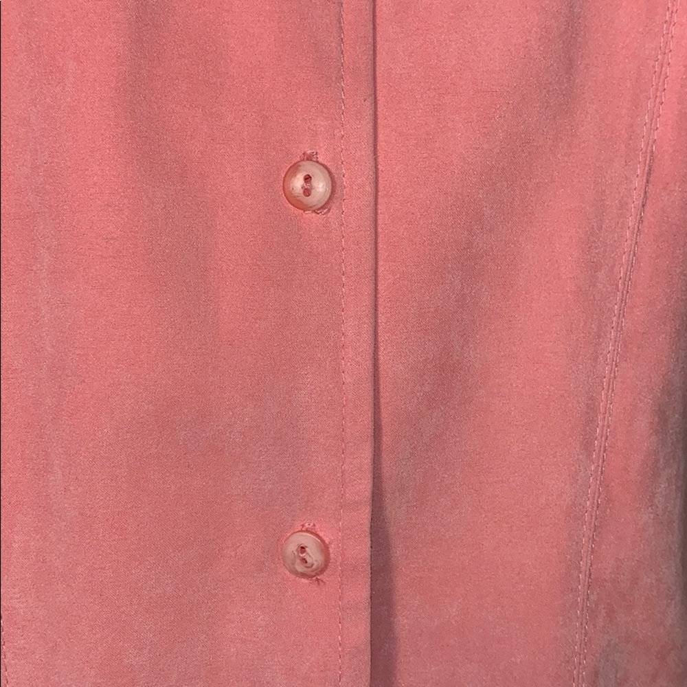 Talbots Microsuede Button-Down Small - Picture 4 of 7